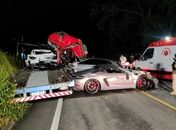 Colisão frontal entre caminhões deixa um morto e dois feridos na BR-101 em São Miguel dos Campos