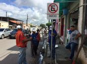 Prefeitura de Arapiraca revitaliza sinalização e pontos de táxis e mototáxi