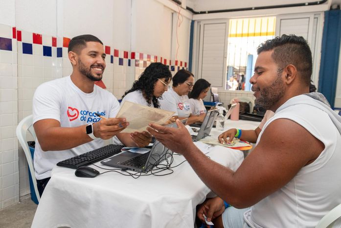 Programas Corações da Paz e Coração Social fazem ação integrada com foco na cidadania e na prevenção à violência