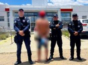 Flagrante de violência contra a mulher