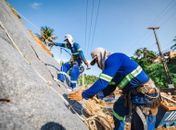 Contenção da ladeira da Chã da Jaqueira está com 50% de obras executadas