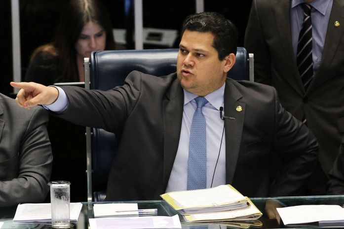 Presidente do Senado, Davi Alcolumbre.