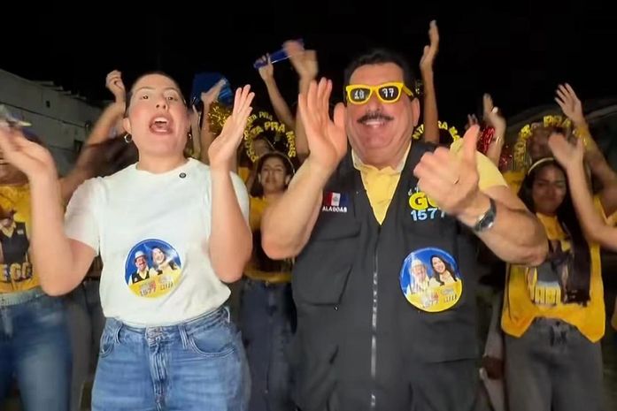 Pai e filha intensificam campanha no mano a mano na região metropolitana visando Brasília e ALE