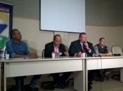 Menores foram apresentados em coletiva