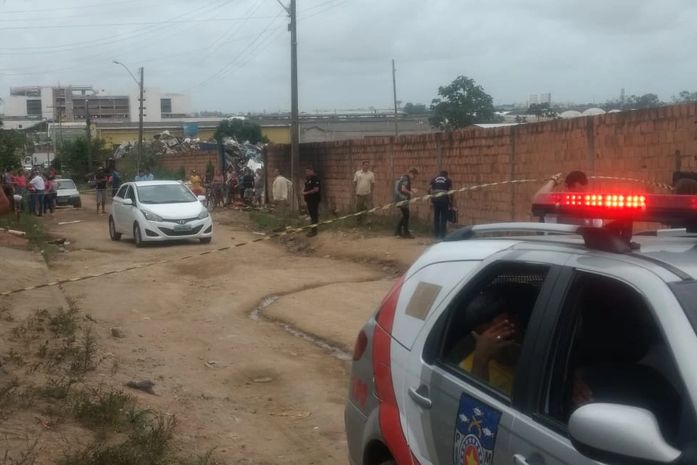 Veículo onde empresária foi executada