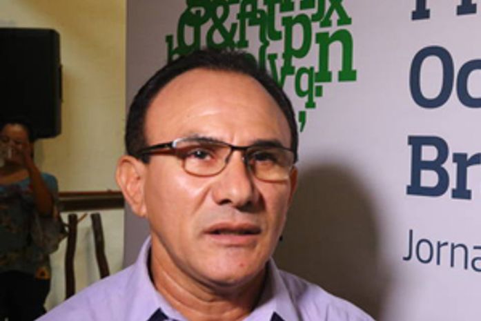 Izaías Barbosa, presidente do Sindicato dos Jornalistas de Alagoas (Sindjornal)