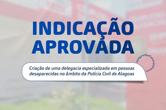 Jó Pereira foi a única parlamentar que propôs a criação de uma Delegacia Especializada para Pessoas Desaparecidas, mas, os ouvidos institucionais estão moucos