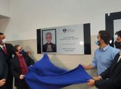 Líder político traipuense Marcos Santos participa de solenidade de inauguração do Fórum