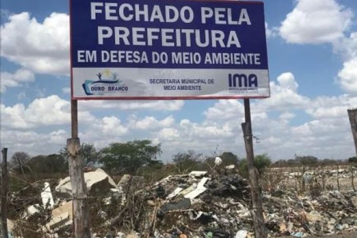 Alagoas terá 86 lixões fechados até abril de 2018