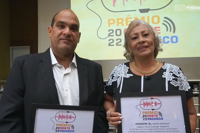 Prêmio Odete Pacheco de Comunicação homenageia secretário Kim Emmanuel e radialista Martha Mártyres