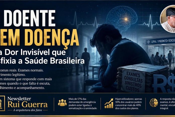 O doente sem doença é as sobrecargas na saúde brasileira