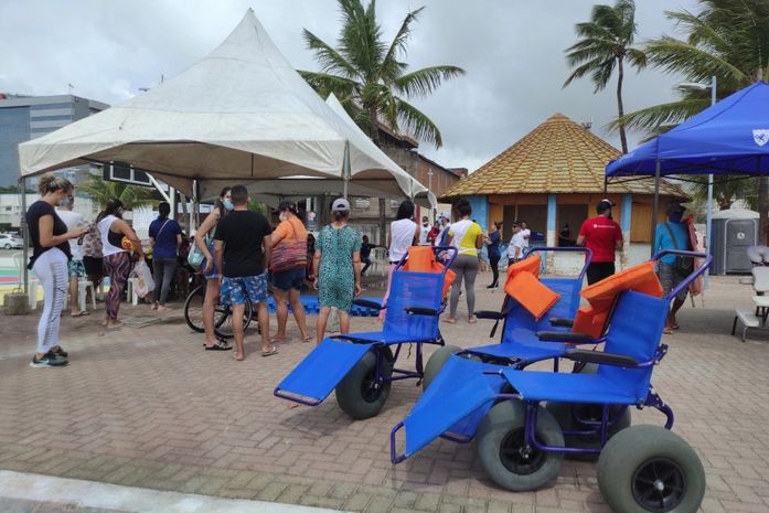 Turismo, Esporte e Lazer promove último Praia Acessível do ano neste sábado (3)