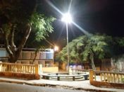 Iluminação foi restaurada esta semana.