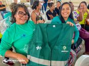 Prefeitura realiza a entrega de Kits e uma etapa do curso do “programa Saúde com Agente”