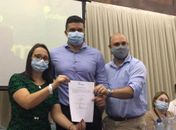 Renata Abreu, Rui Palmeira e Tácio Melo