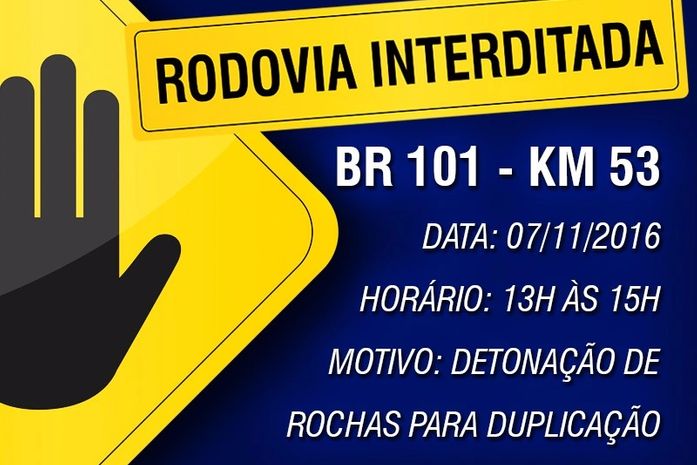 PRF interdita rodovia para detonação de rochas em Flexeiras
