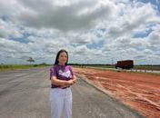 Fátima Canuto mostra avanço das obras do Arco Metropolitano e relembra atuação pela duplicação da estrada do Polo