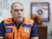 Coordenador da Defesa Civil Estadual, tenente-coronel Moisés Melo