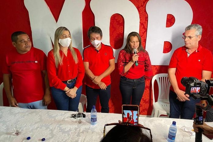 Geo Cruz indica professora Lucinéa como candidata a prefeita de Ibateguara.