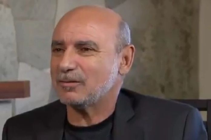 Fabrício Queiroz durante entrevista concedida ao SBT