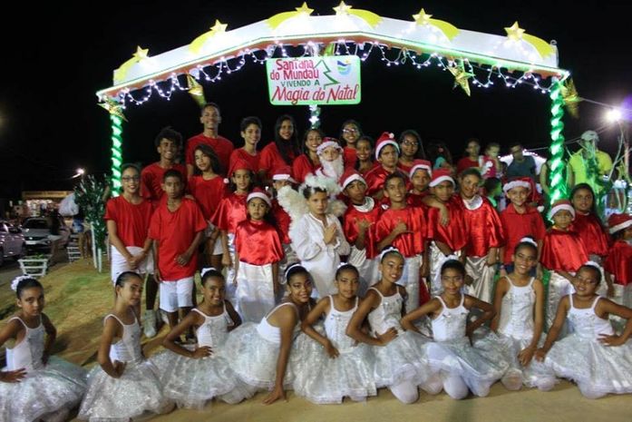 A magia do Natal chega ao Residencial Jussara em Santana do Mundaú
