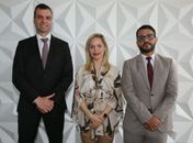 Rafael Casado, Lorena Sotto-Mayor e João Paulo Martins tomaram posse como juízes auxiliares da Presidência.