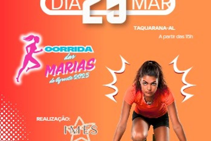 Taquarana recebe campeão olímpico, André Domingos, na primeira edição da Corrida das Marias do Agreste