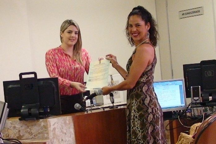 Soledad Anabel Sepúlveda, de 30 anos, agora é brasileira no papel