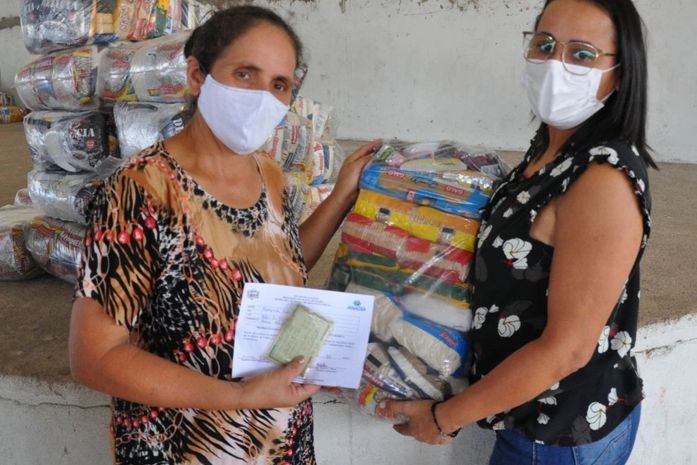 Assistência Social de Anadia realiza entrega de 400 cestas básicas