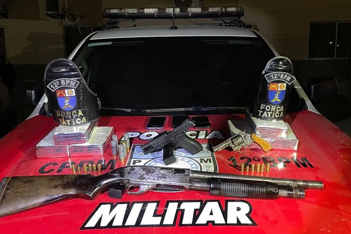 Suspeito de distribuir drogas em Maceió e na Zona da Mata é preso com armas e 10 kg de cocaína