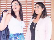 Meline Lopes e Lais Casado