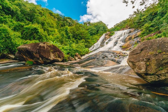 Cachoeira do Tombador é atrativo de aventura em Colônia Leopoldina