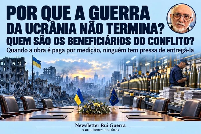 E POR QUE A GUERRA DA UCRÂNIA NÃO TERMINA? QUEM SÃO OS BENEFICIÁRIOS DO CONFLITO?