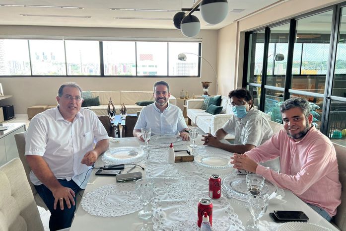 Adeilson Bezerra,Paulo Dantas, Marçal Fortes e Gustavo Pessoa