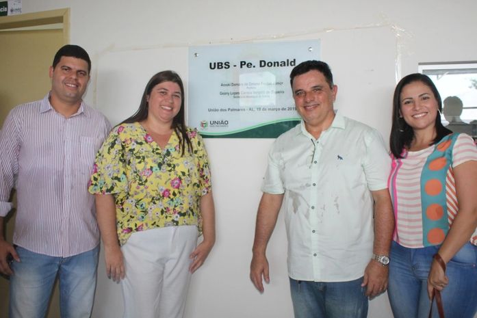 Prefeitura de União dos Palmares entrega nova Unidade de Saúde ao conjunto Padre Donald