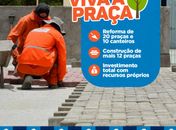 Prefeita Ziane Costa inicia projeto “Viva a Praça” para reforma e construção de novas praças na cidade