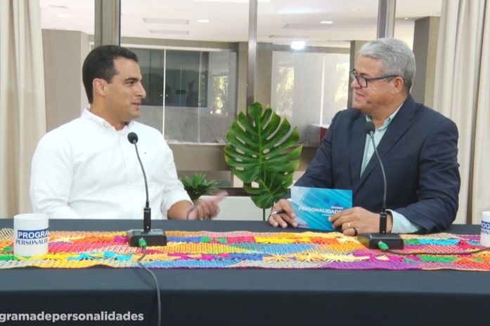 Programa Personalidades entrevista Galba Novaes,presidente da Câmara de Maceió