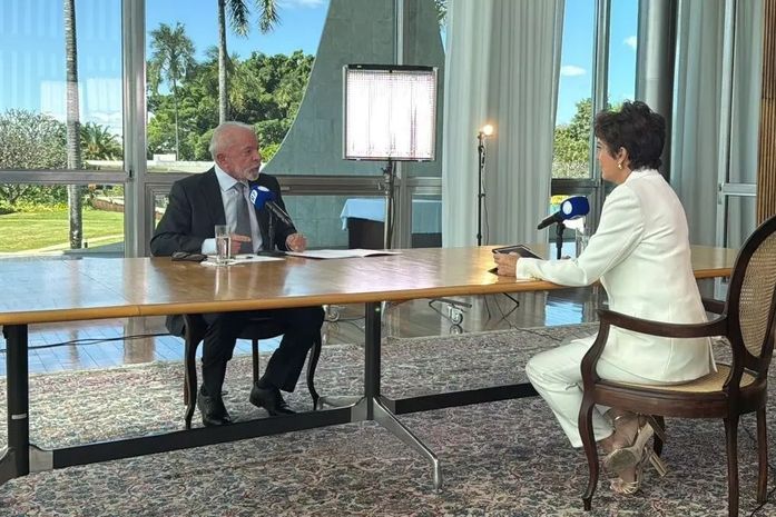 Lula na Globo e na Record