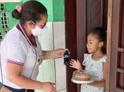 Assistência Social da Prefeitura de Santana do Mundaú entrega lanches a 300 crianças e adolescentes do município