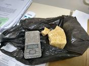 Material apreendido na operação