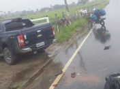 Colisão entre caminhonete e moto deixa motociclista morto na AL-225