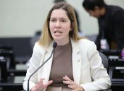 Cibele Moura solicita apoio de colegas para aprovação de projeto que protege mulheres grávidas em cursos militares