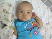 Bebê de seis meses precisa urgente de doação de sangue