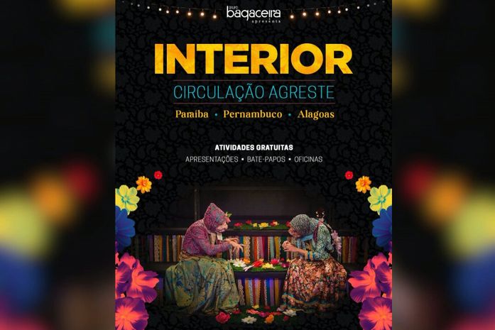 Grupo Bagaceira leva espetáculo cearense “INTERIOR” a Arapiraca com atividades gratuitas