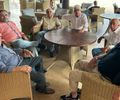 Empresários e economistas se confraternizam durante almoço em Maceió discutindo questões importantes de AL 