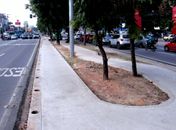 Obras da ciclovia avançam na Avenida Fernandes Lima