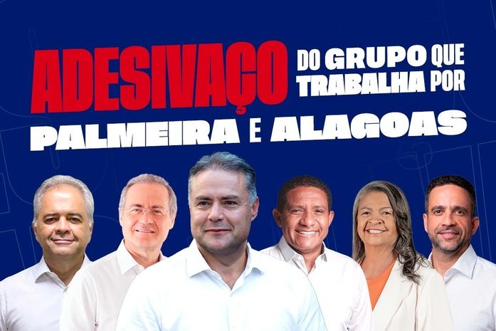 Palmeira dos Índios abre caravana política de Renan Filho no Agreste e Sertão com adesivaço e carreata neste domingo