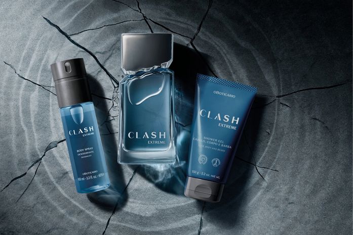 O Boticário apresenta Clash Extreme, com blend aromático duas vezes mais concentrado
