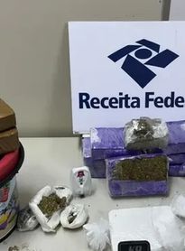 Receita Federal apreende nos Correios do Recife Cocaína que seria enviada para Arapiraca