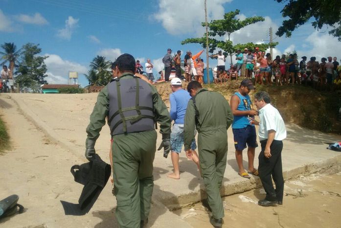 Equipes encontraram o corpo após buscas